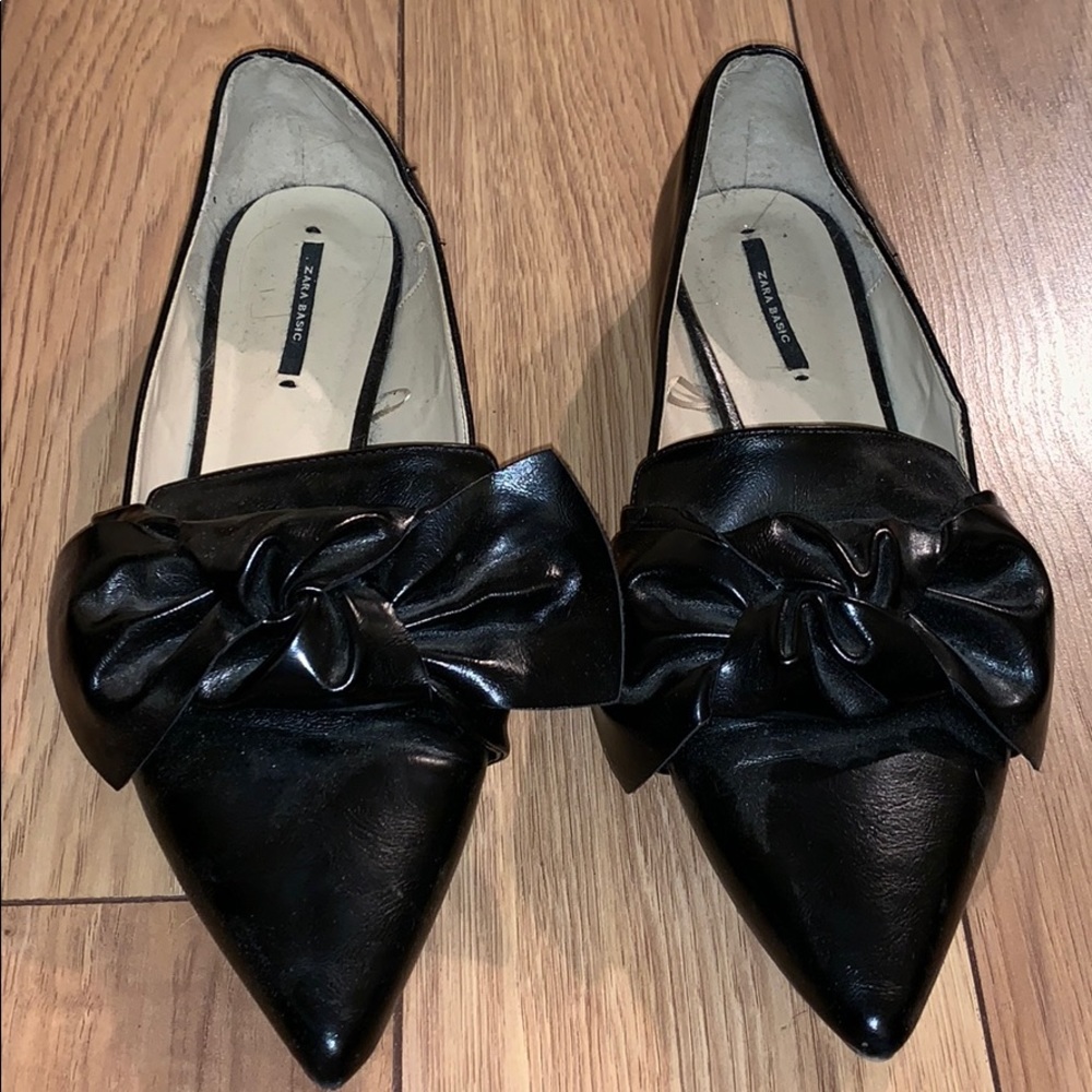 Zara flats size 10 (40)
